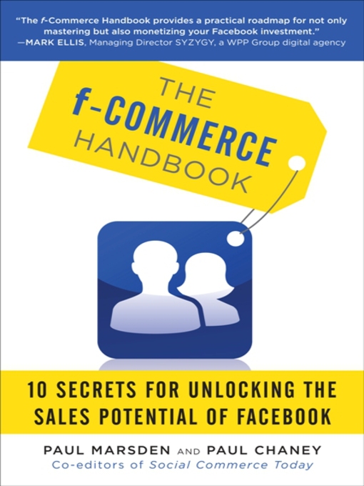 Title details for The F-Commerce Handbook by Paul Marsden - Available